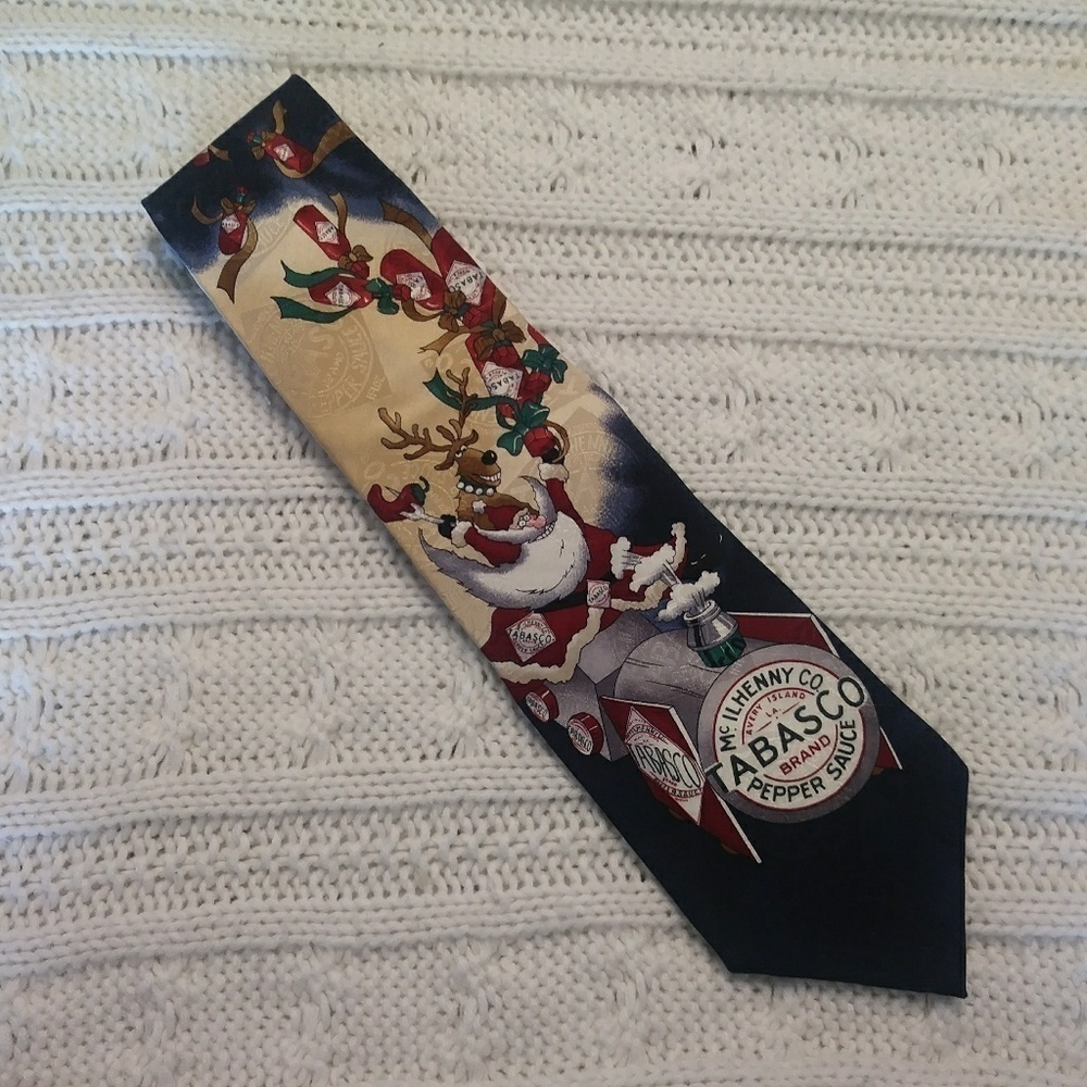 Tabasco Santa Claus Tie